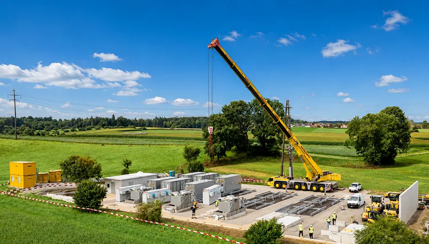 Utility-Scale ESS Project In Switzerland Utility-Scale ESS Project In Switzerland
